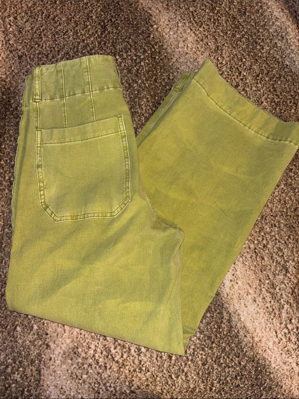 Pilcro The Skipper Olive Green Jeans Size 27 EUC - Picture 11 of 14